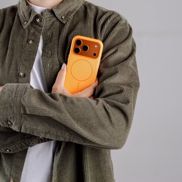 imoshion Color Backcover mit Thin MagSafe Ring Google Pixel 11 / 11 Pro / 10 / 10 Pro - Orange