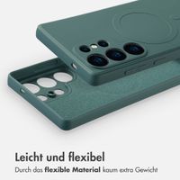 imoshion Color Back Cover mit MagSafe für das Samsung Galaxy S25 Ultra - Dunkelgrün