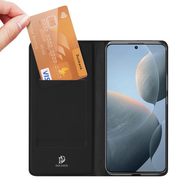 Dux Ducis Slim TPU Klapphülle für das Xiaomi Poco X6 Pro - Schwarz