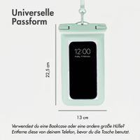 imoshion Floating Waterproof Pouch - Universelle wasserdichte Handyhülle - Mintgrün