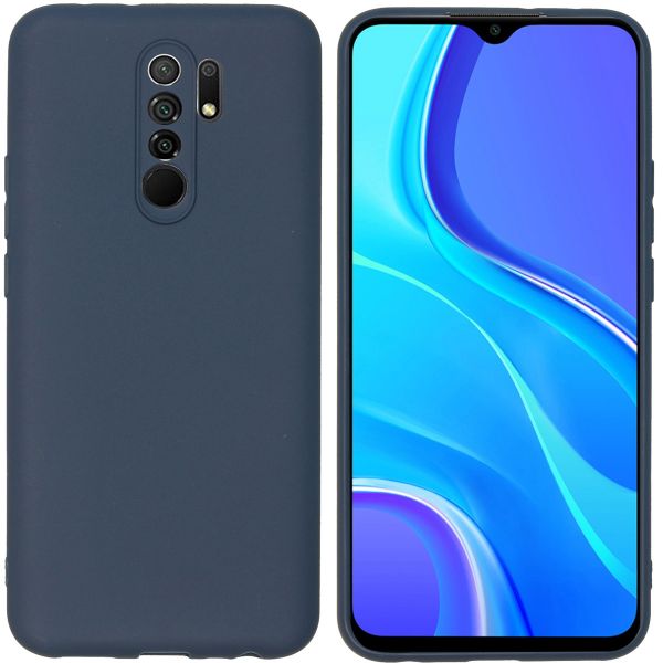 imoshion Color TPU Hülle für das Xiaomi Redmi 9 - Dunkelblau