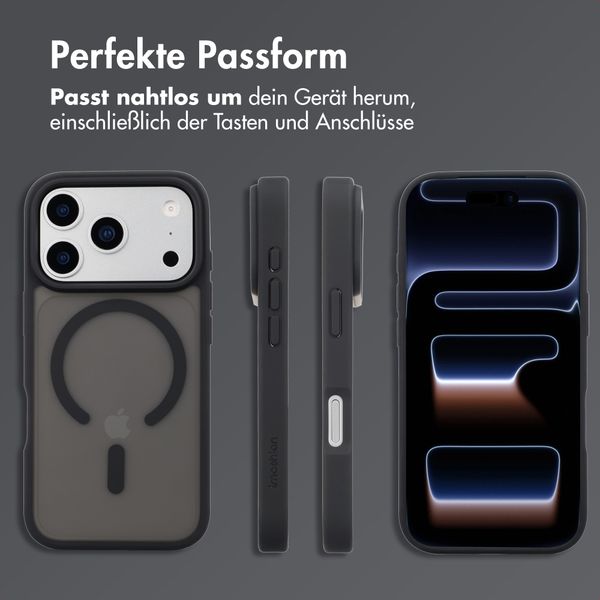 imoshion Color Guard Back Cover mit MagSafe Apple iPhone 17 Pro - Schwarz