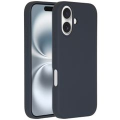 Accezz Liquid Silikoncase mit MagSafe Apple iPhone 16 - Dunkelblau