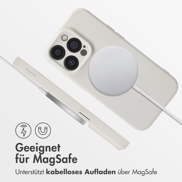 imoshion Color Back Cover mit MagSafe Apple iPhone 14 Pro - Beige