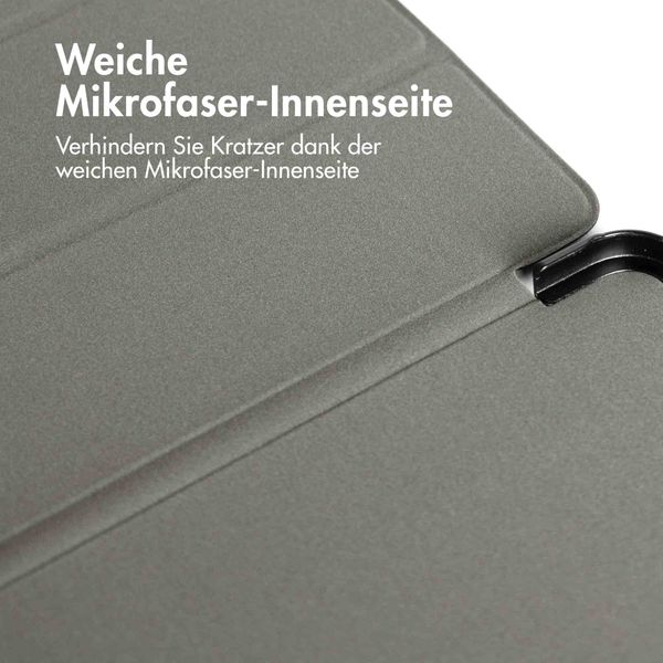 imoshion Trifold Klapphülle für das iPad 11 (2025) 11 Zoll / iPad 10 (2022) 10.9 Zoll - Dunkelgrün