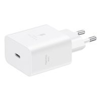 Samsung Original Super Fast Charging Adapter USB-C Ladegerät – 45 Watt – Weiß