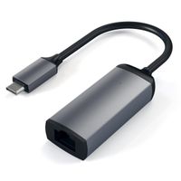 Satechi USB-C-auf-Gigabit-Ethernet-Adapter - Space Grau