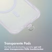imoshion Pad für Handykette- 2er-Pack - Silber
