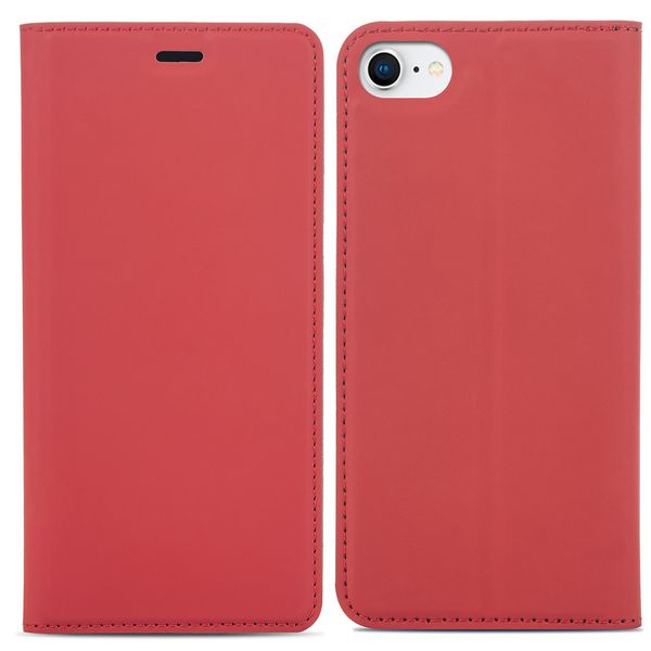imoshion Slim Folio Klapphülle iPhone SE (2022 / 2020) / 8 / 7 - Rot