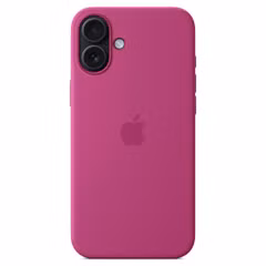 Apple Silikon-Case MagSafe für das Apple iPhone 16 Plus - Fuchsia