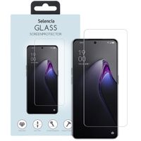 Selencia Displayschutz aus gehärtetem Glas für das Oppo Reno 8 Pro 5G