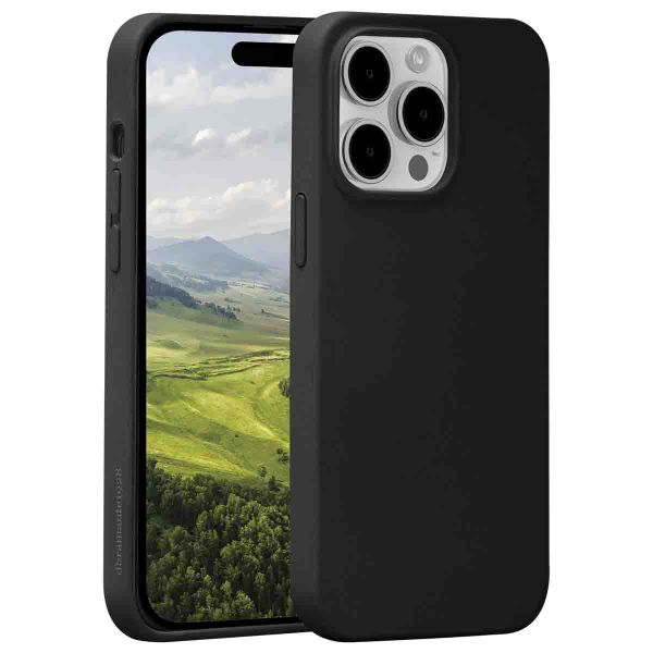 dbramante1928 ﻿Monaco Back Cover MagSafe für das Apple iPhone 15 Pro - Schwarz