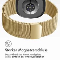 imoshion Magnetisches Milanaise Armband für das  Samsung Galaxy Watch 8 (40/44mm) / Classic (46mm) - Gold