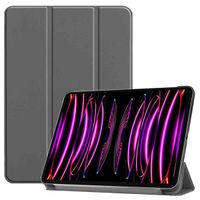 imoshion Trifold Klapphülle Apple iPad Pro 12.9 (2018/2020/2021/2022) - Grau