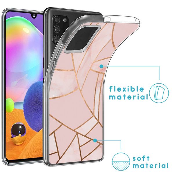 imoshion Design Hülle für das Samsung Galaxy A31 - Pink Graphic