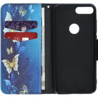 Design TPU Klapphülle für das Alcatel 1S (2019)