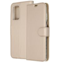 Accezz Wallet TPU Klapphülle Samsung Galaxy A72 - Gold