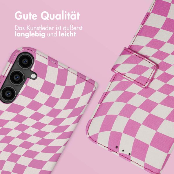 imoshion Design Klapphülle Samsung Galaxy S23 FE - Retro Pink