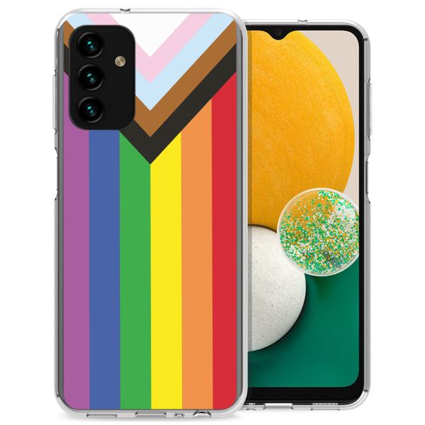 imoshion Design Hülle für das Samsung Galaxy A13 (5G) / A04s - Rainbow flag