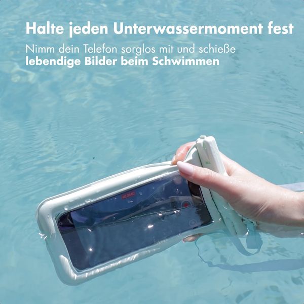 imoshion Floating Waterproof Pouch - Universelle wasserdichte Handyhülle - Mintgrün