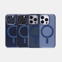 Accezz Lite Backcover mit MagSafe Apple iPhone 15 Pro - Dunkelblau