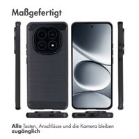 imoshion Brushed Back Cover Xiaomi Redmi Note 15 Pro Plus (5G) - Schwarz
