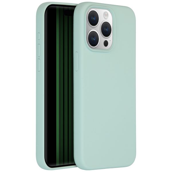 Accezz Liquid Silikoncase für das iPhone 15 Pro Max - Sky Blue