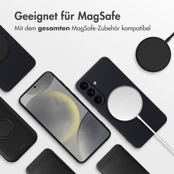 imoshion Color Back Cover mit MagSafe Samsung Galaxy S25 - Schwarz