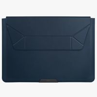 Uniq Oslo Laptop Hülle 14 Zoll - Laptop Sleeve mit faltbarem Laptopständer - Navy Blue