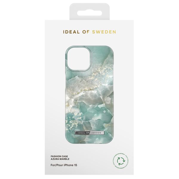 iDeal of Sweden Fashion Back Case für das iPhone 15 - Azura Marble