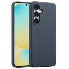 Accezz Liquid Silikoncase mit MagSafe Samsung Galaxy S25 FE - Dunkelblau