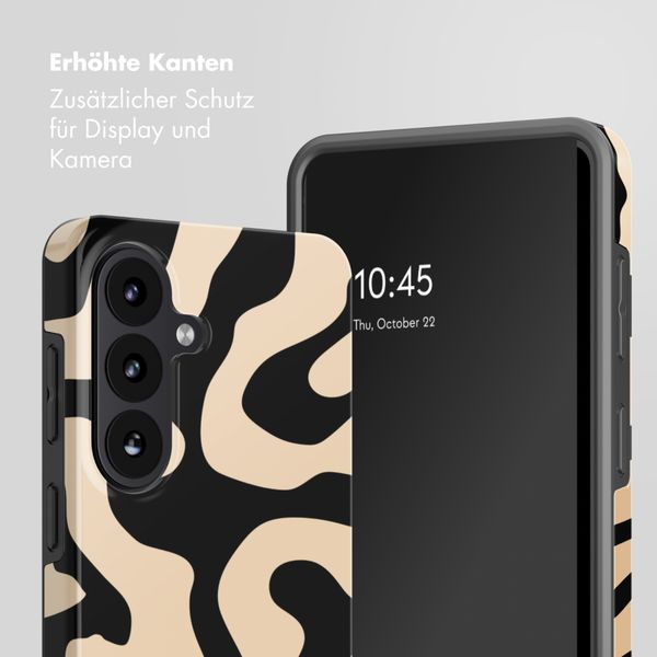 Selencia Vivid Rückabdeckung mit MagSafe Samsung Galaxy S26 Plus - Art Wave Black