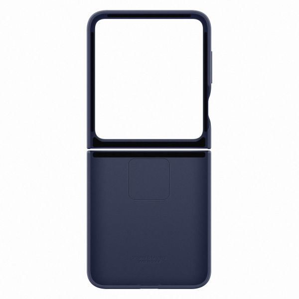 Samsung Original Silikon Cover Ring Samsung Galaxy Z Flip 6 / Flip 7 FE - Navy