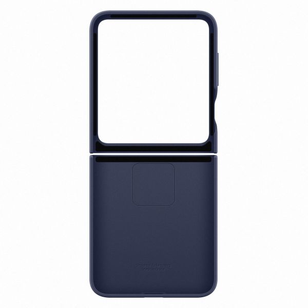 Samsung Original Silikon Cover Ring für das Galaxy Z Flip 6 - Navy