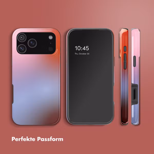 Selencia Vivid Rückabdeckung mit MagSafe Apple iPhone 17 Pro Max - Gradient Soft Blush