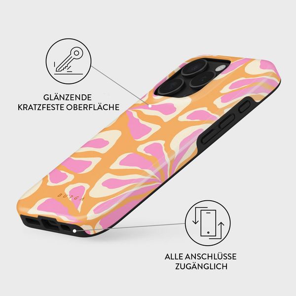 Burga Tough Back Cover für das iPhone 16 Pro - Aloha