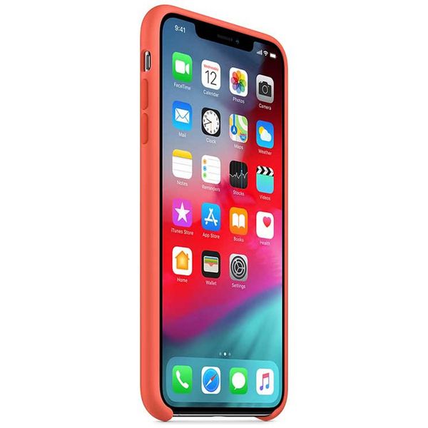 Apple Silikoncase Nectarine für das iPhone Xs Max