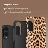 Selencia Vivid Back Cover Samsung Galaxy S25 Edge - Wild Leo