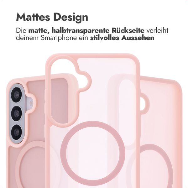 imoshion Color Guard Back Cover mit MagSafe Samsung Galaxy S26 FE / S25 FE - Hellrosa