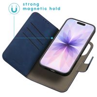 imoshion Entfernbare 2-1 Luxus Klapphülle Apple iPhone 17 - Blau