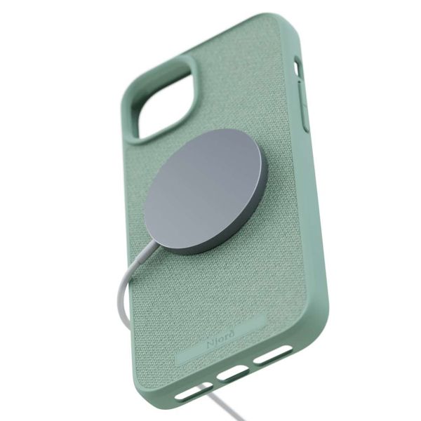 Njorð Collections Fabric MagSafe Case für das iPhone 15 Plus - Turquoise