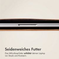 Accezz Leather Laptop Hülle Apple MacBook 14 Zoll - Laptop Sleeve - Cognac