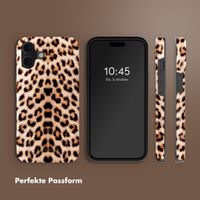 Selencia Vivid Tough Back Cover MagSafe für das iPhone 16 - Wild Leo