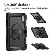Accezz Robustes Back Cover mit Schultergurt Lenovo Idea Tab - Schwarz