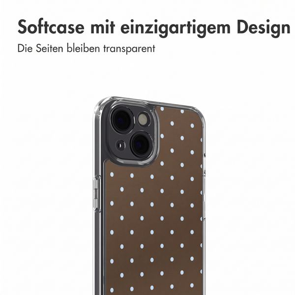 imoshion Design Hülle Apple iPhone 13 - Polka Dot Bruin