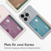 imoshion Soft Case Back Cover mit Kartenhalter iPhone 14 Pro - Transparent