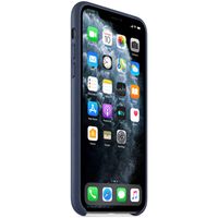 Apple Leder-Case Midnight Blue für das Apple iPhone 11 Pro Max