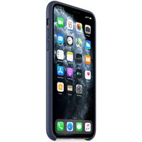 Apple Leder-Case Midnight Blue für das iPhone 11 Pro Max