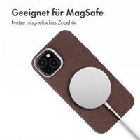Accezz Mesh Backcover mit MagSafe Apple iPhone 14 / 13 - Braun