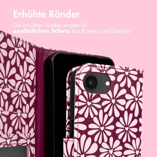 imoshion Design Klapphülle Apple iPhone 16e - Bloom Love Blush